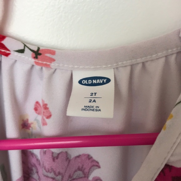 Floral flowy toddler top - Picture 2 of 2